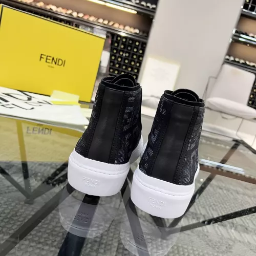 Replica Fendi High Tops Casual Shoes For Men #1304465 $80.00 USD for Wholesale