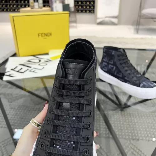 Replica Fendi High Tops Casual Shoes For Men #1304465 $80.00 USD for Wholesale