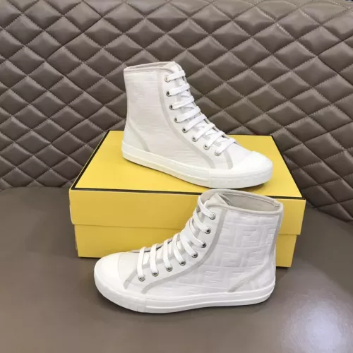 Wholesale Fendi High Tops Casual Shoes For Men #1304468 $76.00 USD, Wholesale Quality Replica Fendi High Tops Casual Shoes