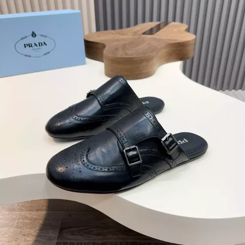 Wholesale Prada Slippers For Men #1304472 $98.00 USD, Wholesale Quality Replica Prada Slippers