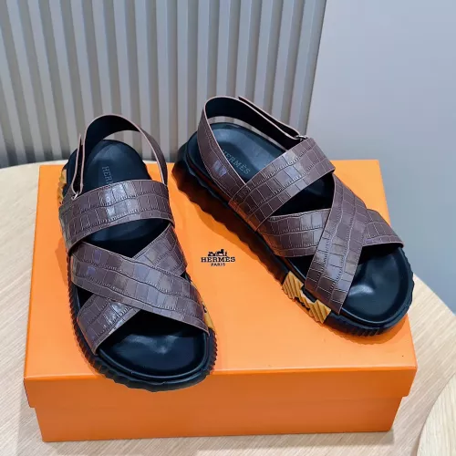 Replica Hermes Sandal For Men #1304477 $72.00 USD for Wholesale