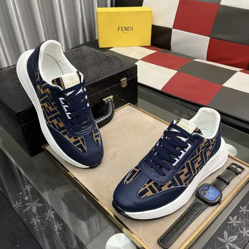 Replica Fendi Casual Shoes For Men #1304536 $85.00 USD for Wholesale