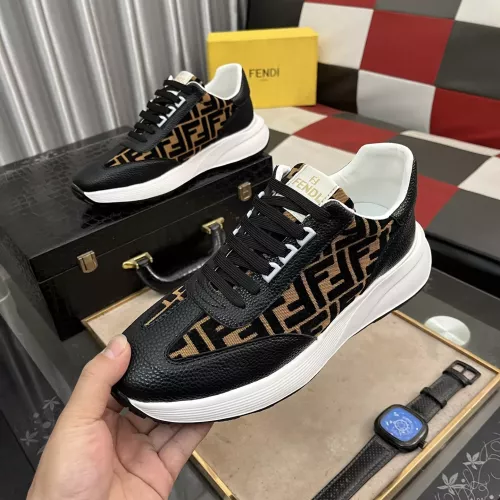 Wholesale Fendi Casual Shoes For Men #1304537 $85.00 USD, Wholesale Quality Replica Fendi Casual Shoes