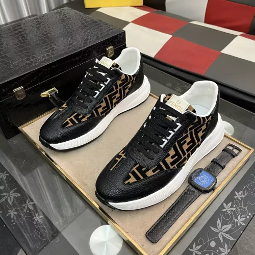 Replica Fendi Casual Shoes For Men #1304537 $85.00 USD for Wholesale