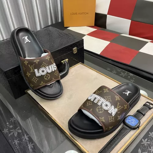 Replica Louis Vuitton Slippers For Men #1304549 $56.00 USD for Wholesale