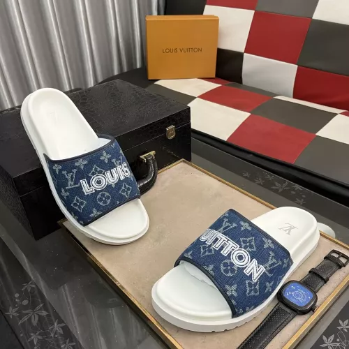 Replica Louis Vuitton Slippers For Men #1304552 $56.00 USD for Wholesale