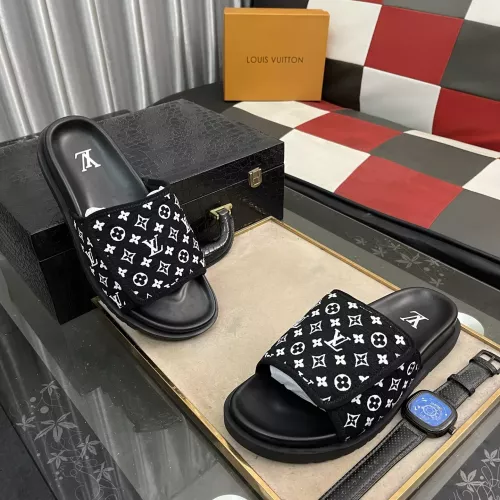 Replica Louis Vuitton Slippers For Men #1304558 $56.00 USD for Wholesale