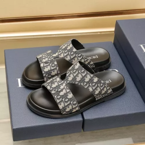 Replica Christian Dior Slippers For Men #1304568 $72.00 USD for Wholesale