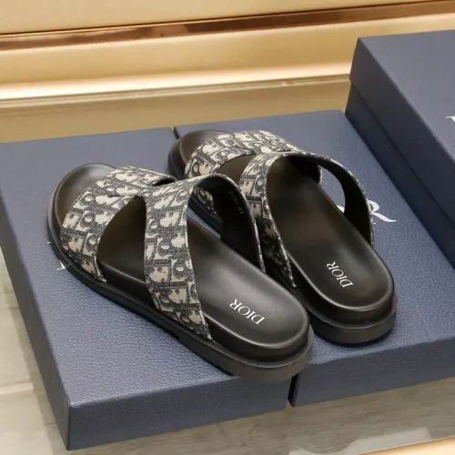 Replica Christian Dior Slippers For Men #1304568 $72.00 USD for Wholesale