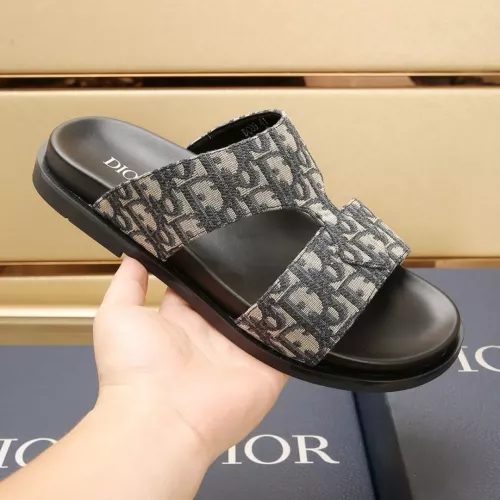 Replica Christian Dior Slippers For Men #1304568 $72.00 USD for Wholesale