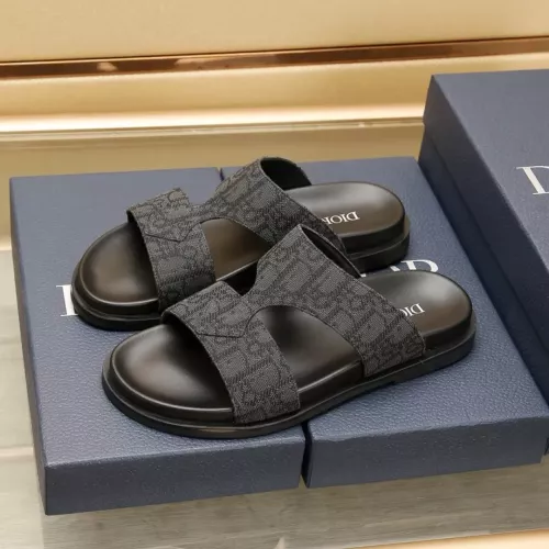 Replica Christian Dior Slippers For Men #1304569 $72.00 USD for Wholesale