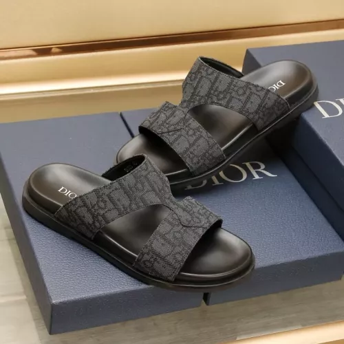 Replica Christian Dior Slippers For Men #1304569 $72.00 USD for Wholesale