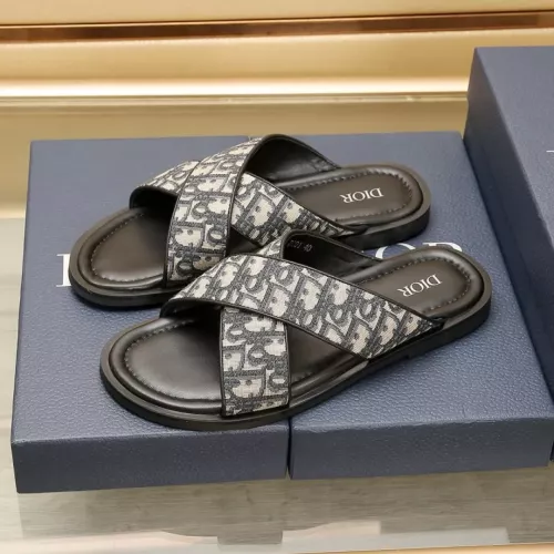 Replica Christian Dior Slippers For Men #1304570 $72.00 USD for Wholesale