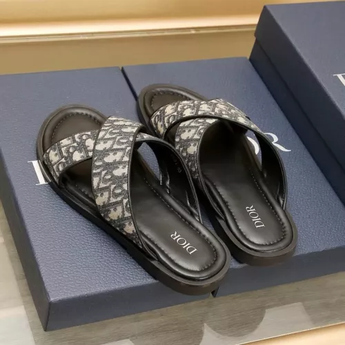 Replica Christian Dior Slippers For Men #1304570 $72.00 USD for Wholesale