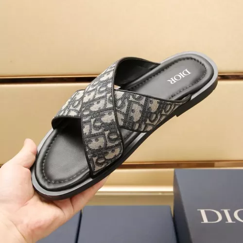 Replica Christian Dior Slippers For Men #1304570 $72.00 USD for Wholesale