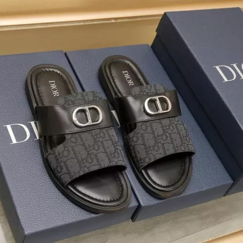 Wholesale Christian Dior Slippers For Men #1304573 $72.00 USD, Wholesale Quality Replica Christian Dior Slippers