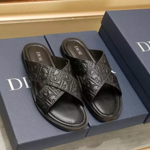 Wholesale Christian Dior Slippers For Men #1304574 $72.00 USD, Wholesale Quality Replica Christian Dior Slippers