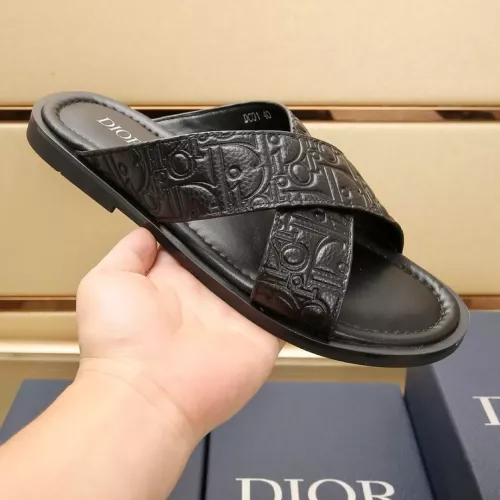 Replica Christian Dior Slippers For Men #1304574 $72.00 USD for Wholesale