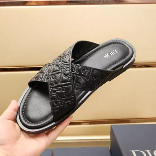 Replica Christian Dior Slippers For Men #1304574 $72.00 USD for Wholesale