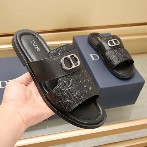 Replica Christian Dior Slippers For Men #1304575 $72.00 USD for Wholesale