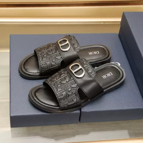 Replica Christian Dior Slippers For Men #1304575 $72.00 USD for Wholesale