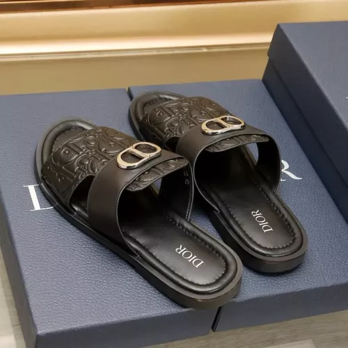 Replica Christian Dior Slippers For Men #1304575 $72.00 USD for Wholesale