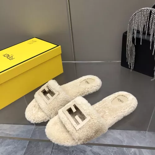 Replica Fendi Slippers For Women #1304651 $100.00 USD for Wholesale