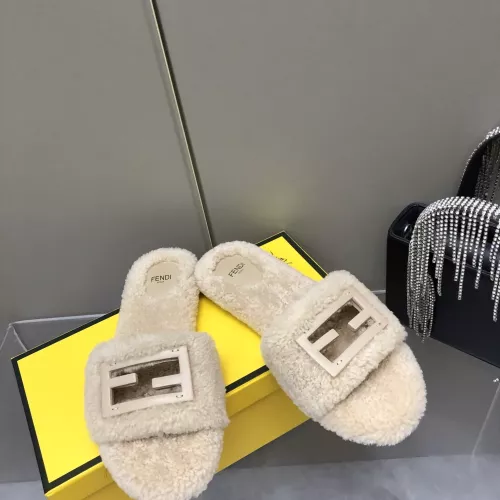 Replica Fendi Slippers For Women #1304651 $100.00 USD for Wholesale