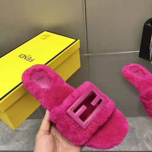 Replica Fendi Slippers For Women #1304653 $100.00 USD for Wholesale