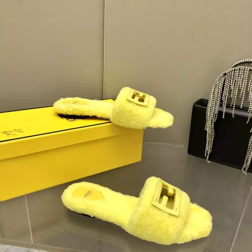 Replica Fendi Slippers For Women #1304655 $100.00 USD for Wholesale