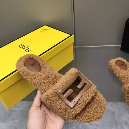 Replica Fendi Slippers For Women #1304656 $100.00 USD for Wholesale