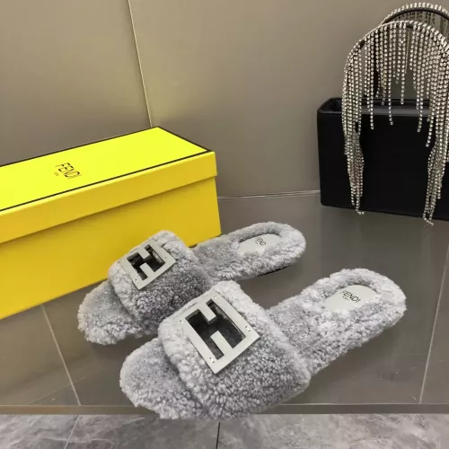 Replica Fendi Slippers For Women #1304657 $100.00 USD for Wholesale