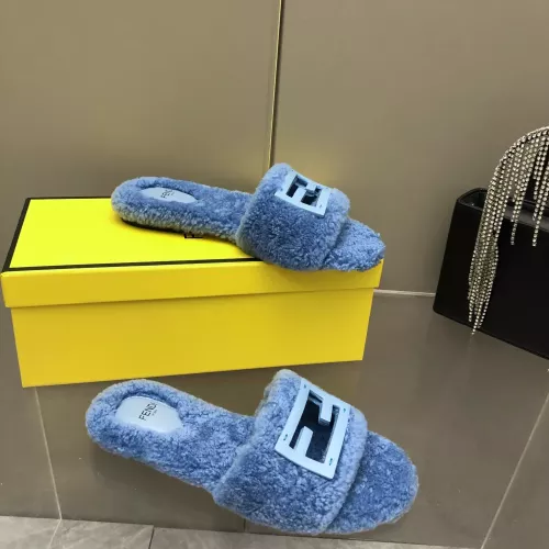 Replica Fendi Slippers For Women #1304658 $100.00 USD for Wholesale