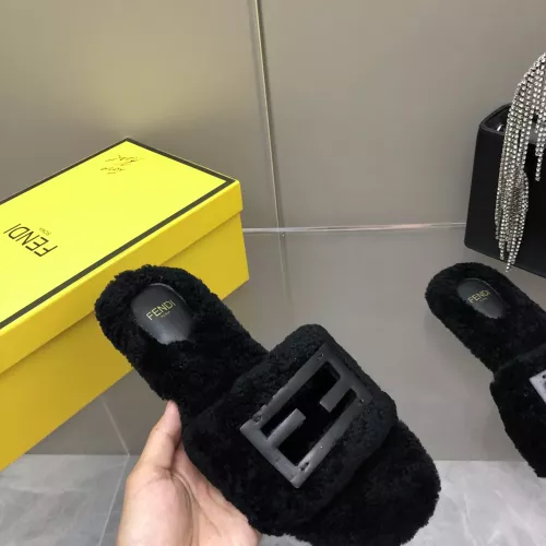 Replica Fendi Slippers For Women #1304659 $100.00 USD for Wholesale