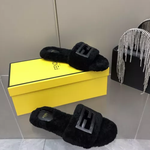 Replica Fendi Slippers For Women #1304659 $100.00 USD for Wholesale