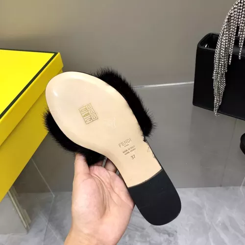 Replica Fendi Slippers For Women #1304660 $118.00 USD for Wholesale