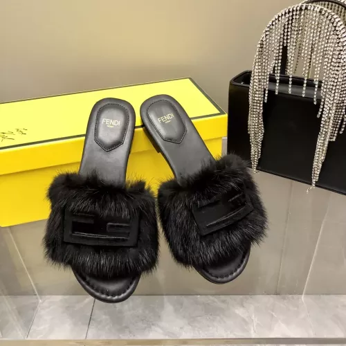 Replica Fendi Slippers For Women #1304660 $118.00 USD for Wholesale