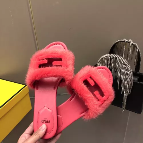 Replica Fendi Slippers For Women #1304662 $118.00 USD for Wholesale