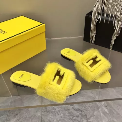 Replica Fendi Slippers For Women #1304664 $118.00 USD for Wholesale