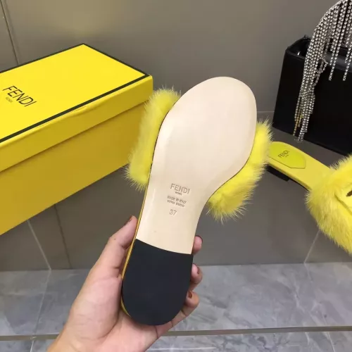 Replica Fendi Slippers For Women #1304664 $118.00 USD for Wholesale