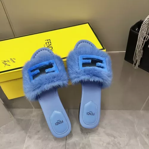 Replica Fendi Slippers For Women #1304667 $118.00 USD for Wholesale