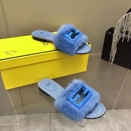 Replica Fendi Slippers For Women #1304667 $118.00 USD for Wholesale