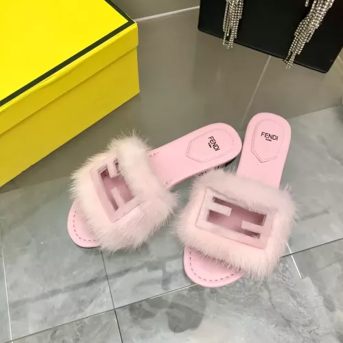 Replica Fendi Slippers For Women #1304668 $118.00 USD for Wholesale