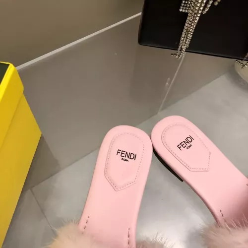 Replica Fendi Slippers For Women #1304668 $118.00 USD for Wholesale