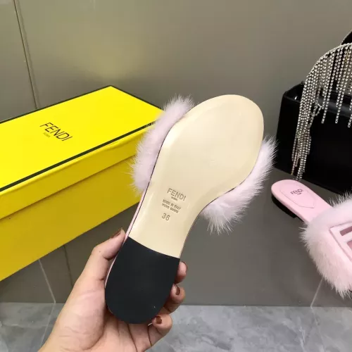 Replica Fendi Slippers For Women #1304668 $118.00 USD for Wholesale