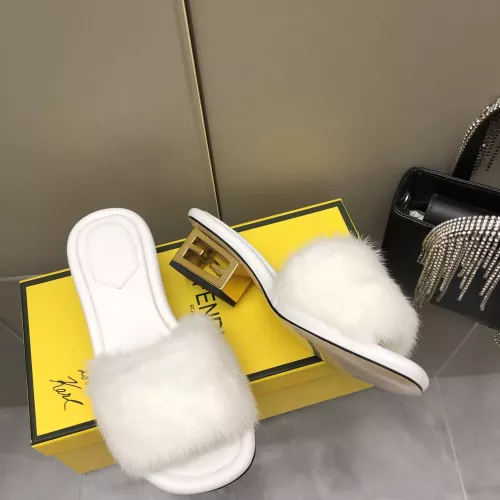 Wholesale Fendi Slippers For Women #1304680 $132.00 USD, Wholesale Quality Replica Fendi Slippers