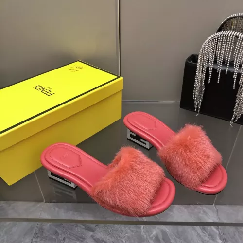 Replica Fendi Slippers For Women #1304682 $132.00 USD for Wholesale