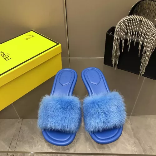 Replica Fendi Slippers For Women #1304683 $132.00 USD for Wholesale