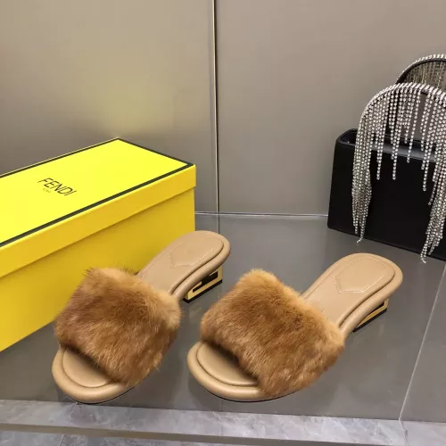 Replica Fendi Slippers For Women #1304684 $132.00 USD for Wholesale