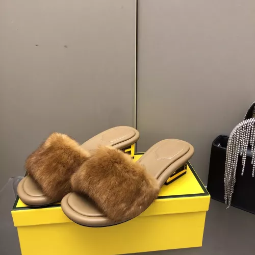 Replica Fendi Slippers For Women #1304684 $132.00 USD for Wholesale